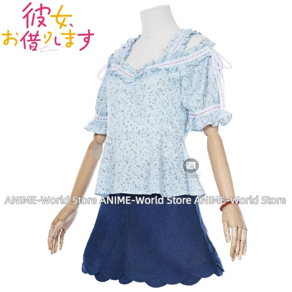 Kanojo Okarishimasu Rent a Girlfriend Mizuhara Chizuru Cosplay Costume Halloween party performance Costume