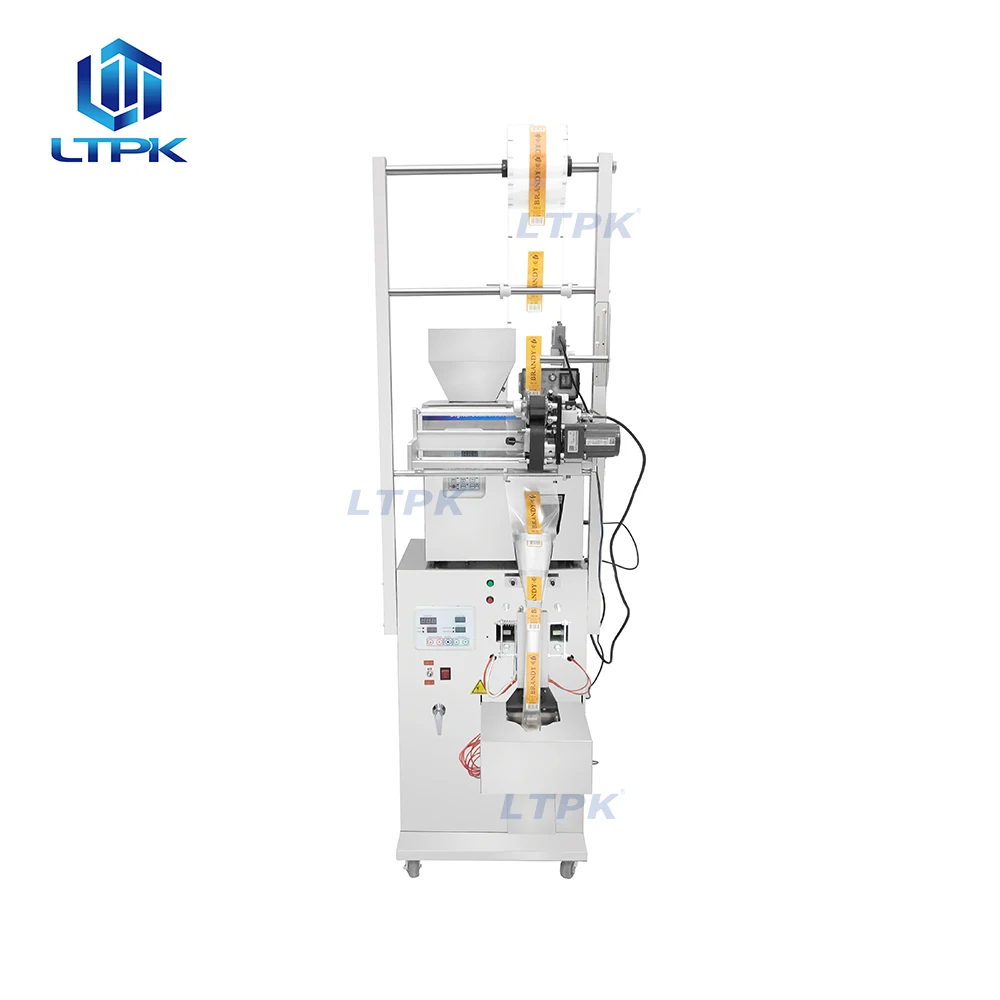 LT-BP200BH Full Automatic Vertical Back Sides Coffee Powder Dry Fruit Grain Shape Chemical  Plastic Sealing Bag Packing Machine