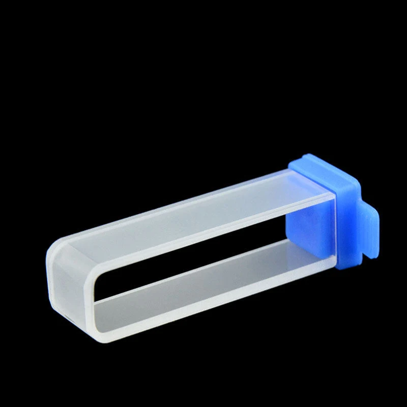 10mm colorimetric dish sealed lid - silicone material - sealed - injectable
