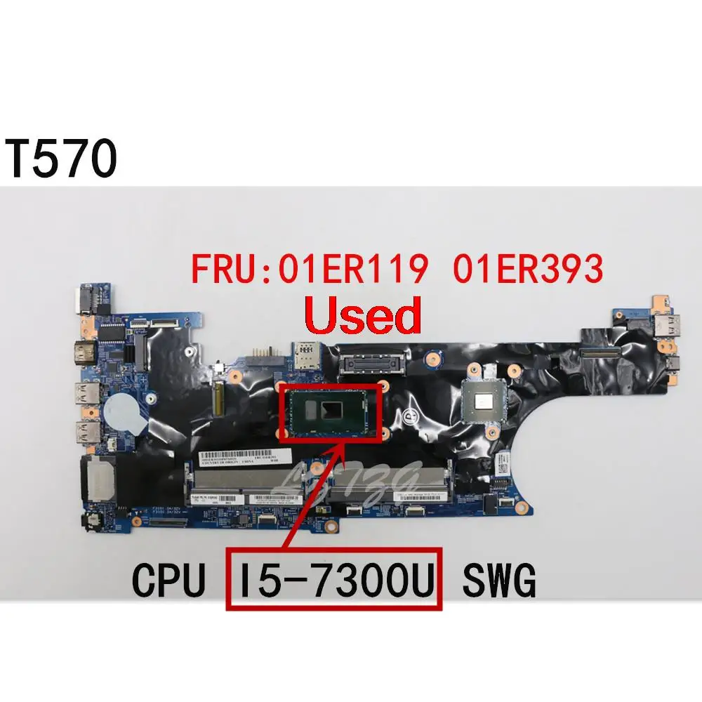 

Используется для материнской платы ноутбука Lenovo ThinkPad T570, материнская плата, центральный процессор, SWG FRU 01ER119 01ER393