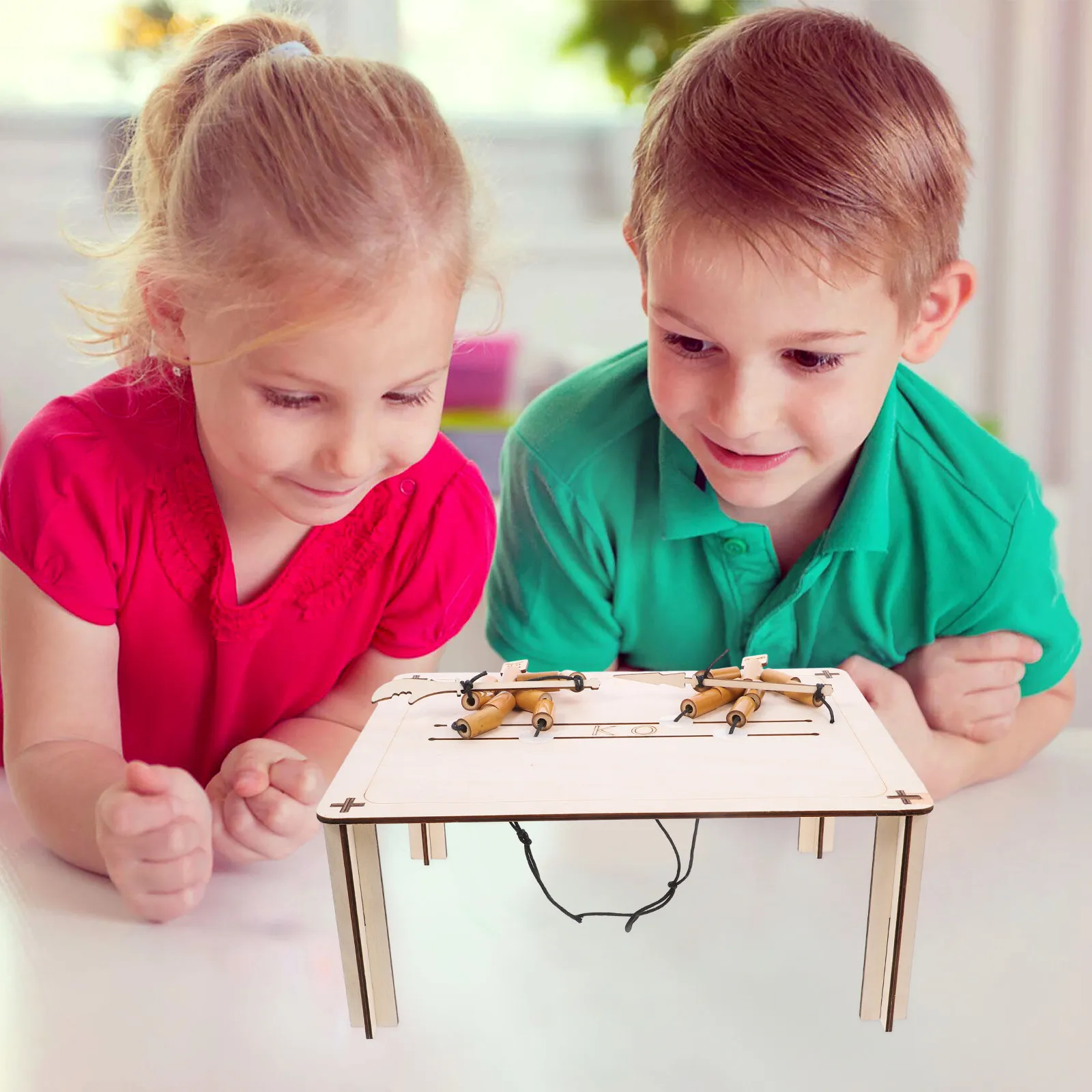 

Набор бамбуковых кукол для самостоятельной сборки: игра на развитие моторики, гибкие суставы, полный комплект, деревянный бойцовский стол