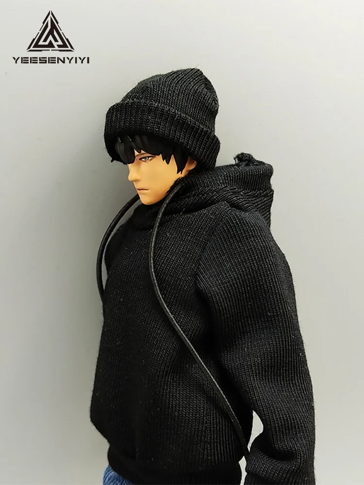 1/12 schaal gebreide muts voor 6-inch BJD-poppen, SHF & Mecha Girls – modieuze miniatuurhoed voor 15 cm actiefiguren modeloutfit