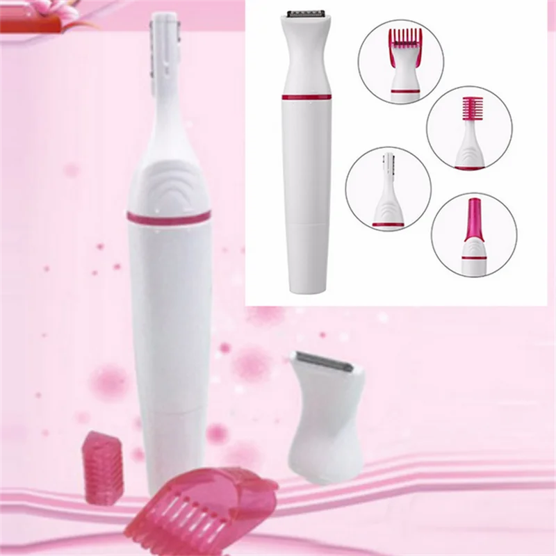 

Многофункциональный электрический эпилятор 5 в 1, бритва для удаления волос, бритва для бровей, подмышек, бикини, ног, Depilador Feminino