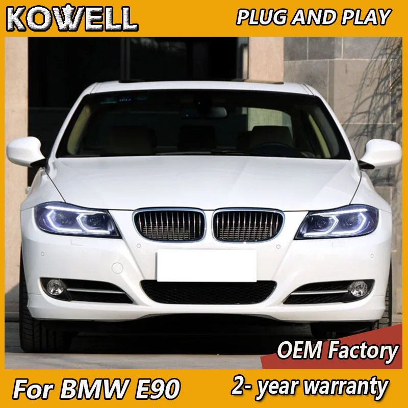

Стайлинг автомобиля для фар BMW E90 2005-2012 E90 Фара BMW 3 серии Фара DRL Указатель поворота Ближнего и дальнего света Объектив проектора