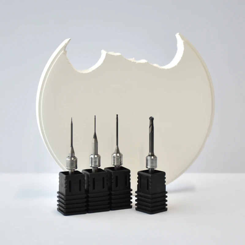 For Yucera 8 Pro CAD CAM Milling Burs Dental Milling Tools Replacement Bur for Zirconia Glass Ceramic PMMA Dental Lab Machine
