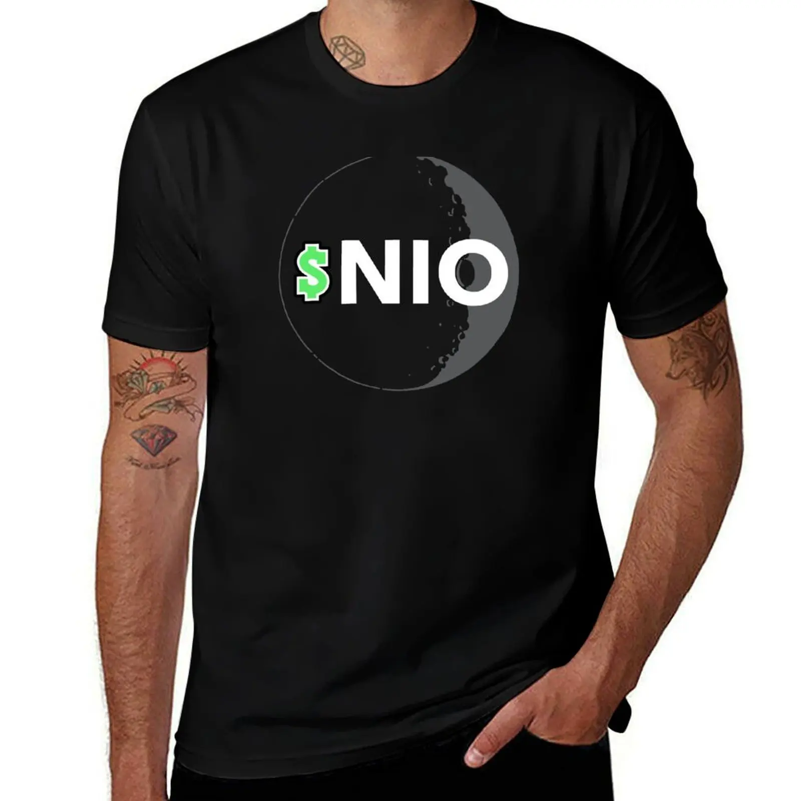 

NIO To the MOON T-Shirt t shirts cotton 100% t shirts for man cotton T-Shirt