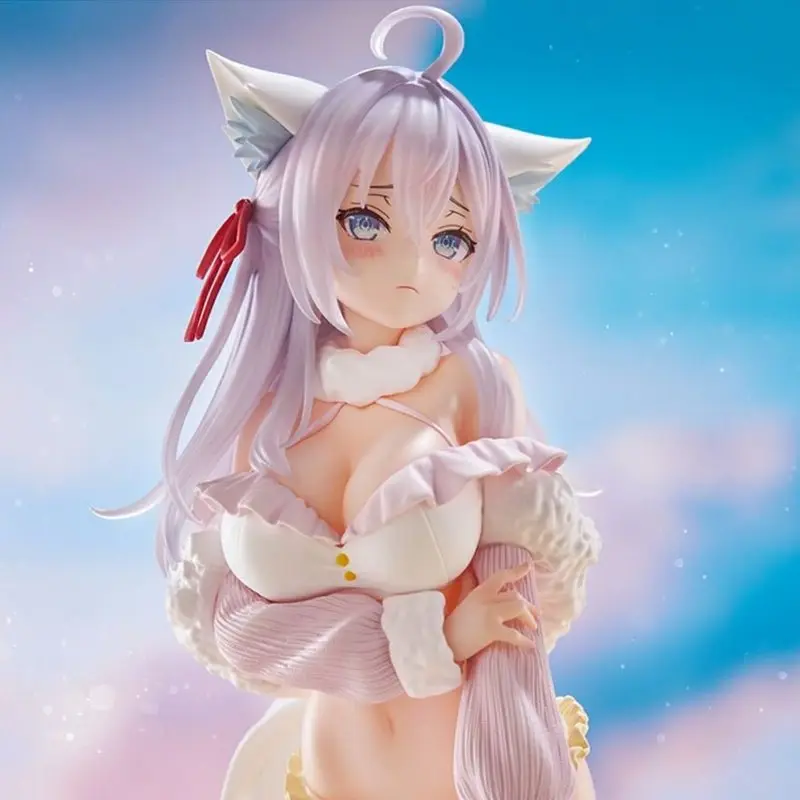 Nueva Figura Coleccionable de Anime de 25 cm, Chica Tímida Junto a la Mesa, Alya, Chica Zorra, Adorno Sexy, Figura de Bikini, Playa, Modelo Adulto, Juguete de Regalo para Fans