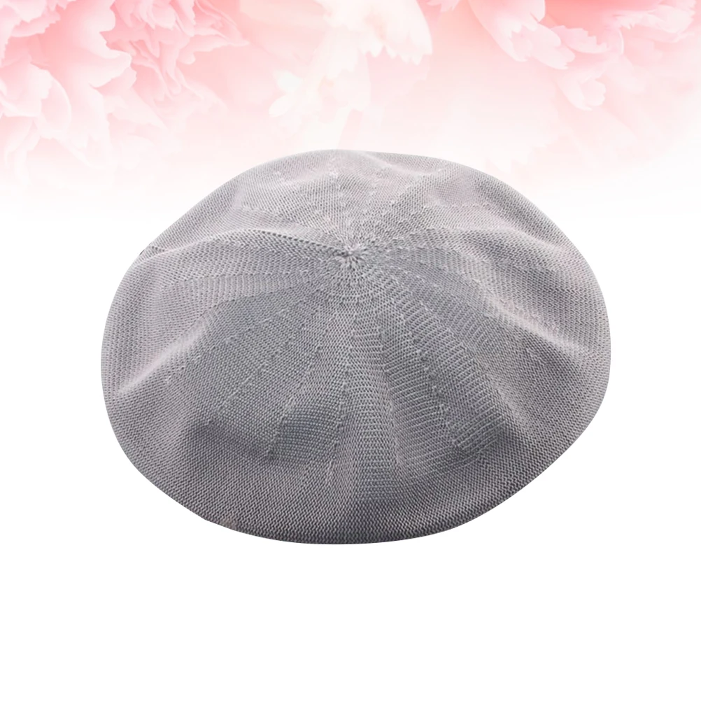 

Ladies Women Korean Version All-Match Beret Sun Protection Hat Summer Beret Hat Breathing Lightweight Warm