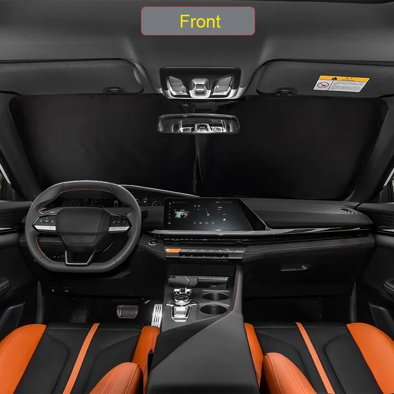 

Car Black Windows Privacy Sunshade Anti-UV Heat Insulation For CHANGAN UNI-V 2023-Present Protect Cover Interior Accessories