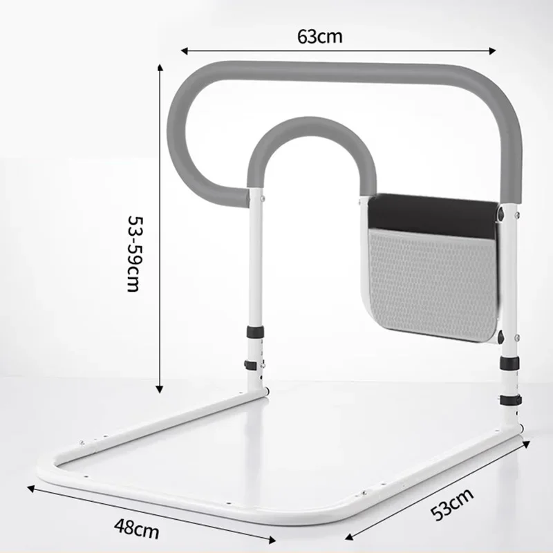 Corrimãos de cabeceira para idosos, Anti-queda Guardrail, Levante-se trilhos, Móveis para idosos, Com segurança
