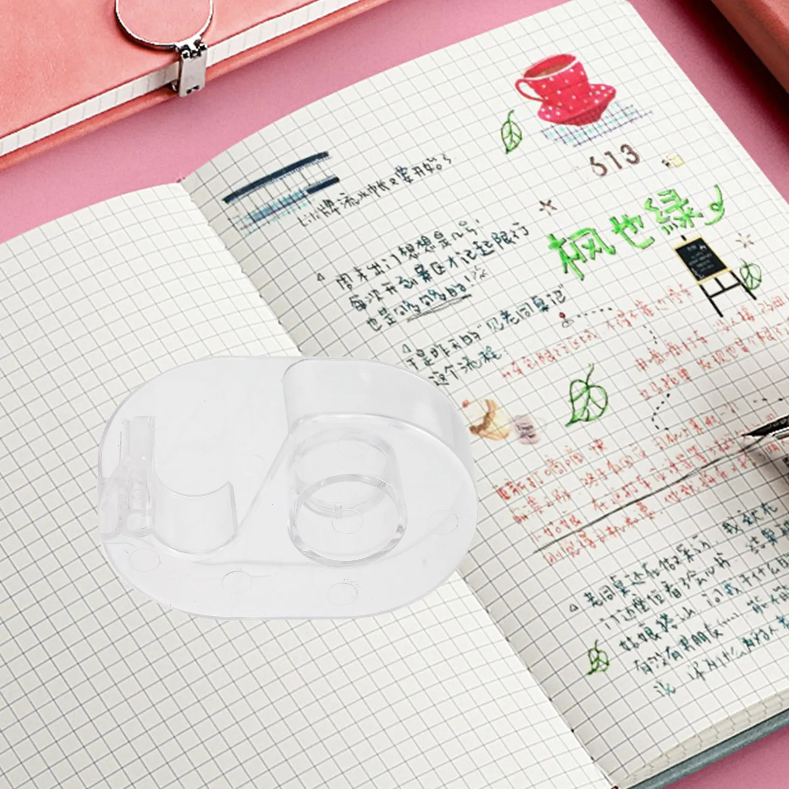 

10 Pcs Tape Dispenser Clear Sturdy Office School Supplies Scrapbook Art Tool Packaging Tape