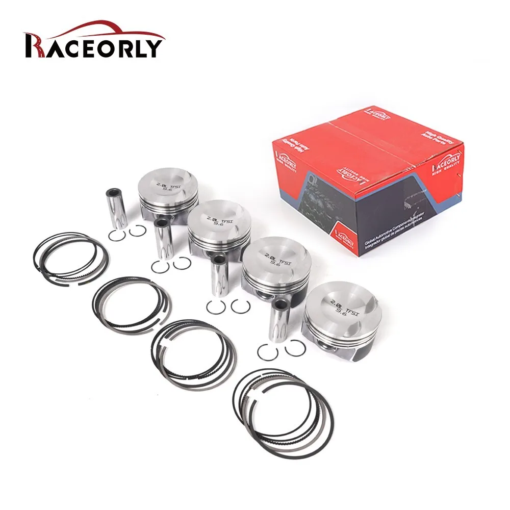 RACEORLY Timing Chain Piston +0.50 21mm Bearing For VW Audi EA888 2.0T GEN2