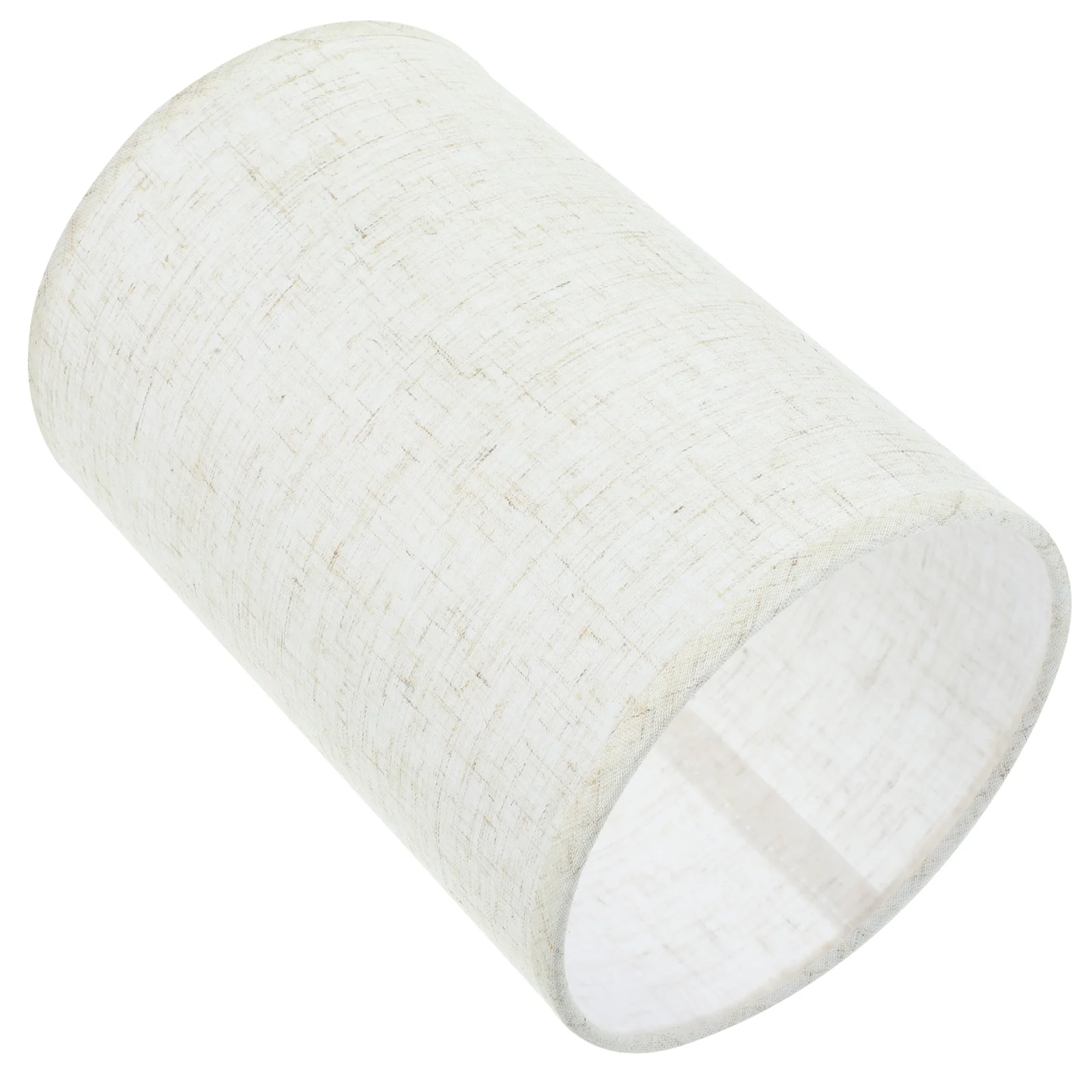 Table Lamp Shade Linen Lampshade Retro Decor Desktop Cylindrical Lampshades for