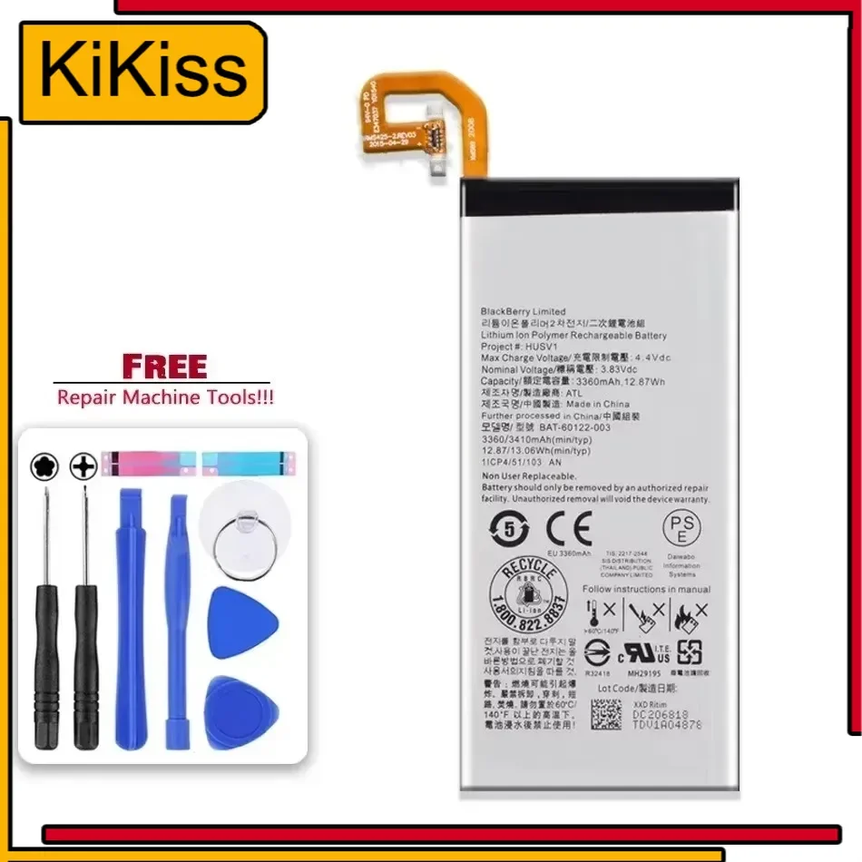 High Capacity 4600Mah Batterij BAT-60122-003 Battery For Blackberry Priv Mobile Phone Batteries + Track NO