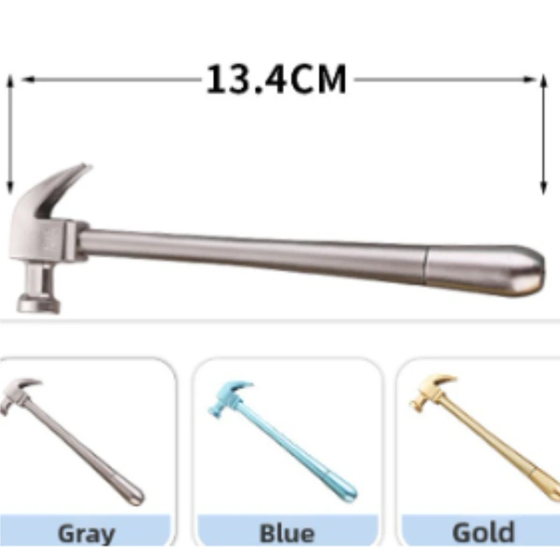 Interesting Creative Simulation Hammer Gel Pen Stationery Learning School Office Stationery Graffiti Writing Tool Signature Pen