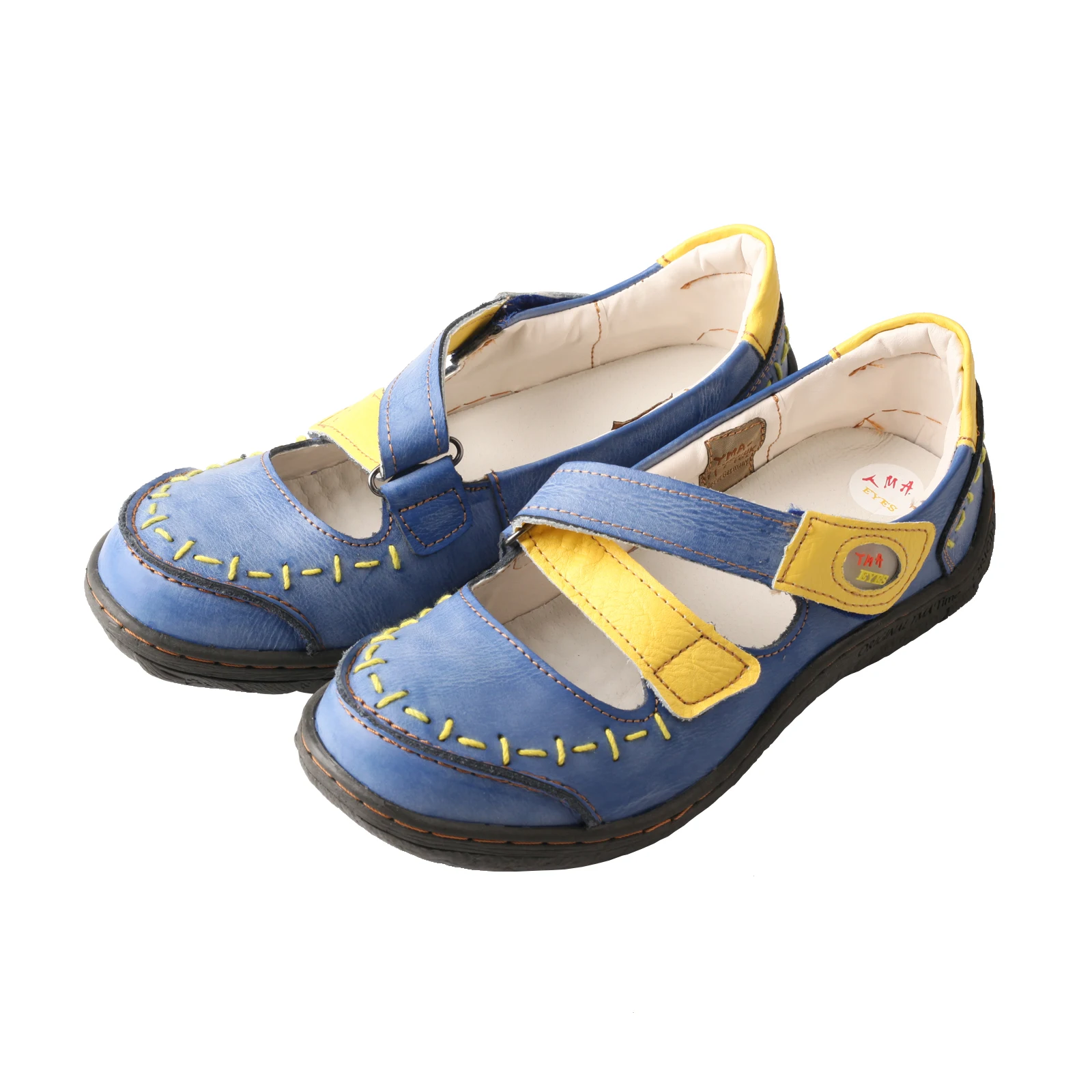 

Женский ремень в винтажном стиле TMA EYES кожаный цвет