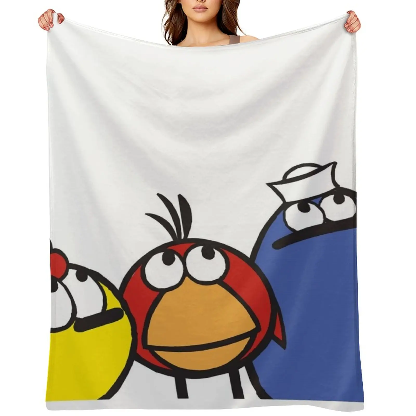 

Peep and the Big Wide World Throw Blanket Giant Sofa Sofa Cute Plaid Softest Blankets