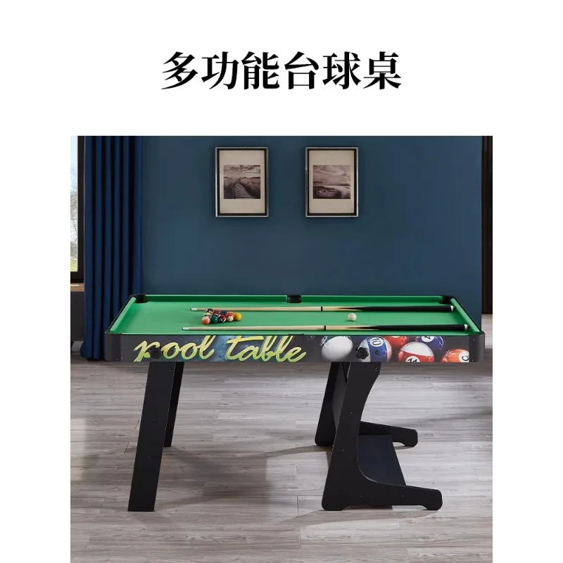 Children's multi-functional 3-in-1 billiard table mini small family foldable