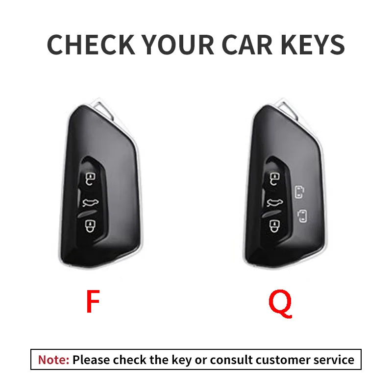 Car Smart Remote Key Case Cover For Skoda Superb A7 Kodiaq Octavia A8 2021 Protector Holder Shell Keyless Keychain Accessories