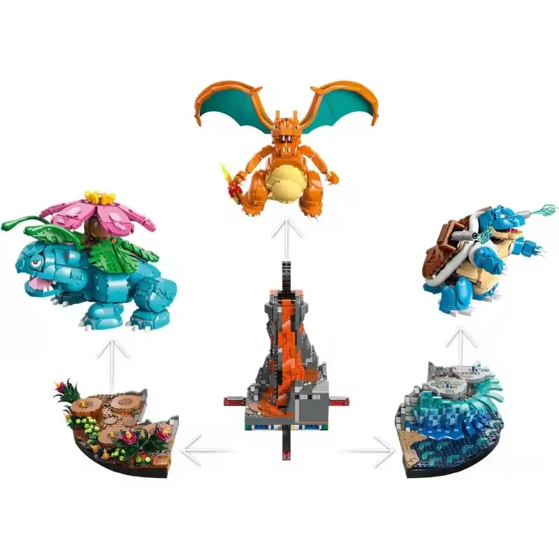 Beliebtes Film-Elfen-, Feuerdrachen- & Wasserschildkröten-Tiermodell, Deko-Ornament, Geburtstags- und Feiertagsgeschenk