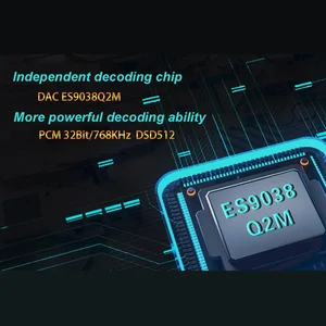 Baru F. AUDIO KS01 ES9038Q2M ES9603Q Penguat Headphone Dekode USB Layar OLED XMOS EHiFi DAC PCM768khz DSD512 Asli 10 xmos penjualan terbaik - №