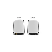 NETGEAR RBK852 AX6000 Mesh WiFi 6 System 1 Router+1 Satellite Orbi Tri-Band Mesh Wi-Fi System 6 Gbps Covers Large 5,000Sq.Ft