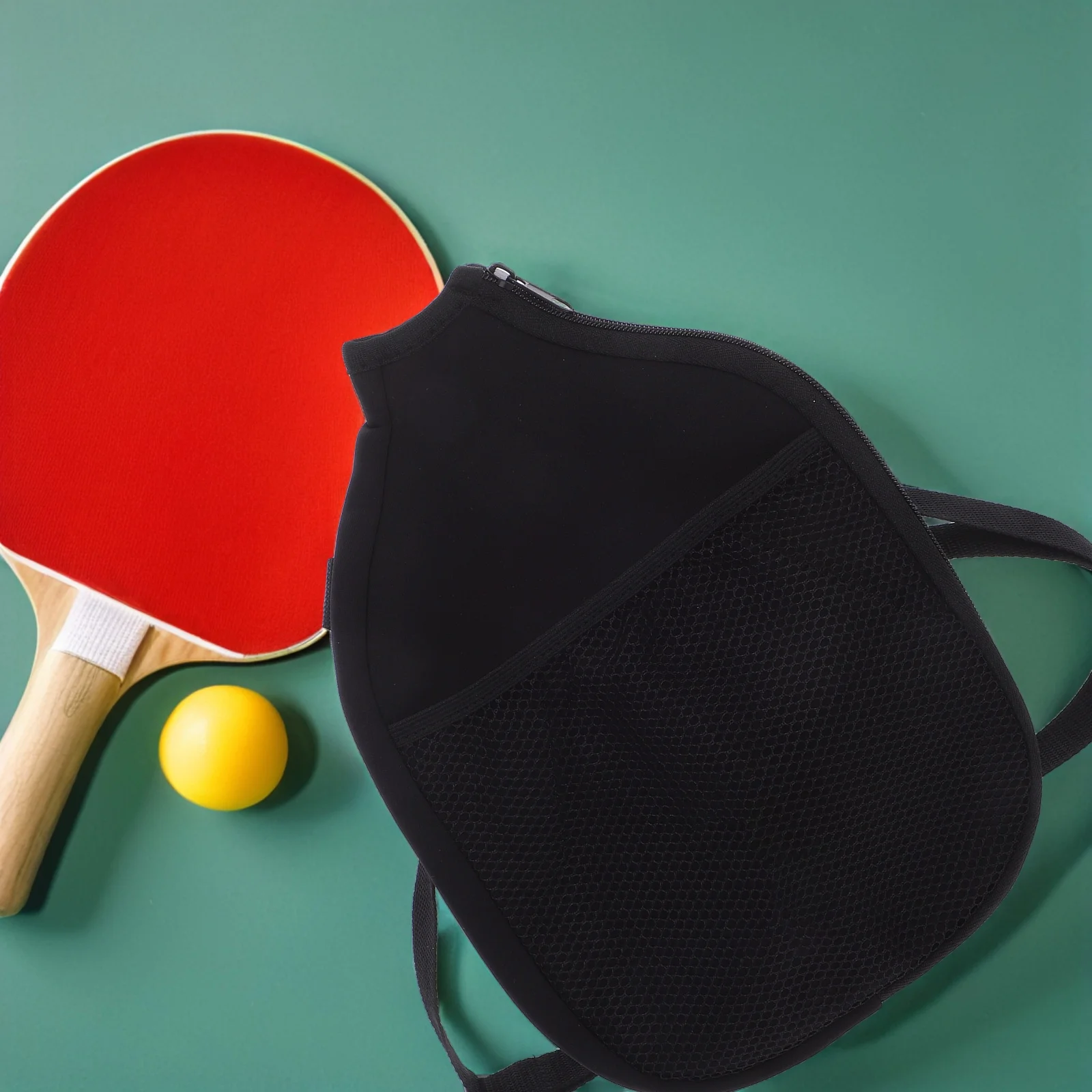 2Pcs Waterproof Neoprene Racket Cover for Paddles Protection Universal Fit Tennis Table Tennis Badminton Pickleball Paddle