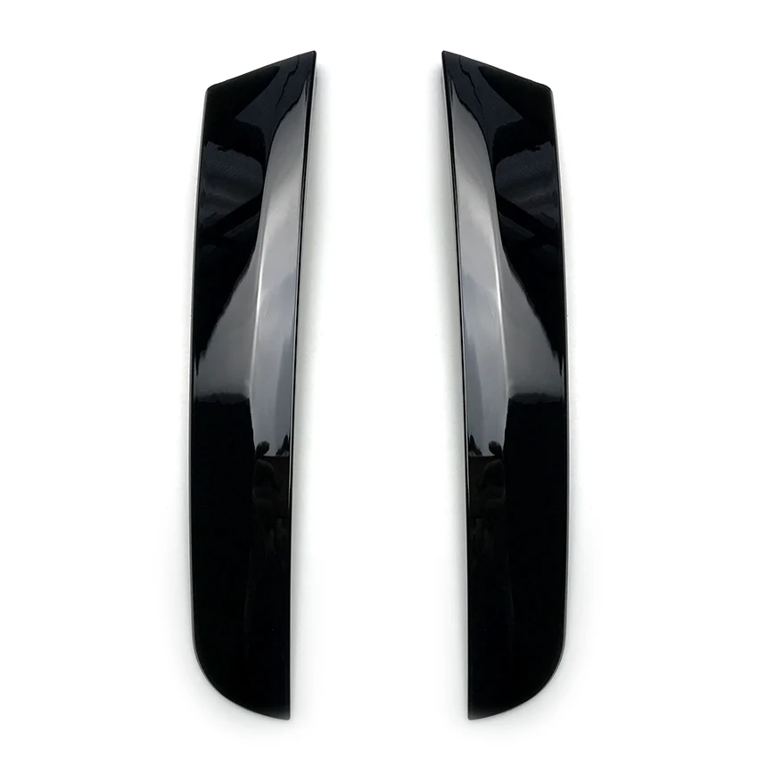 2PCS Black for Nissan Patrol Y62 2010 - 2018 Rear Window Splitter Wing Side Spoiler Sticker Cover Trim Car Styling Accessories