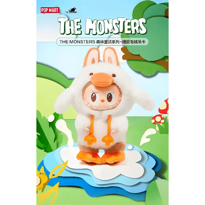

POPMART LABUBU The MONSTERS FOREST FAIRY TALE Series Креативный изысканный модный предмет интерьера Периферия Подарок-сюрприз Подлинный