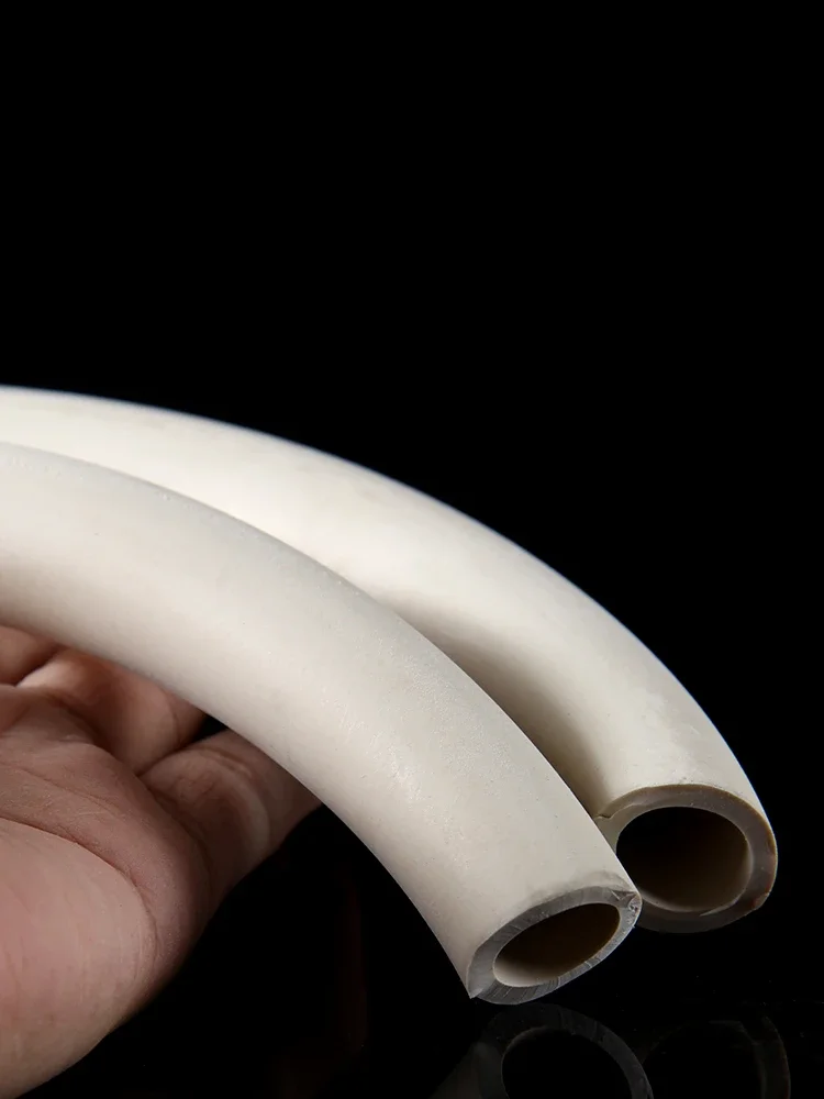 Soft White Rubber Hose, Heat-Resistant, Wear-Resistant, Oil Resistant, High-pressure