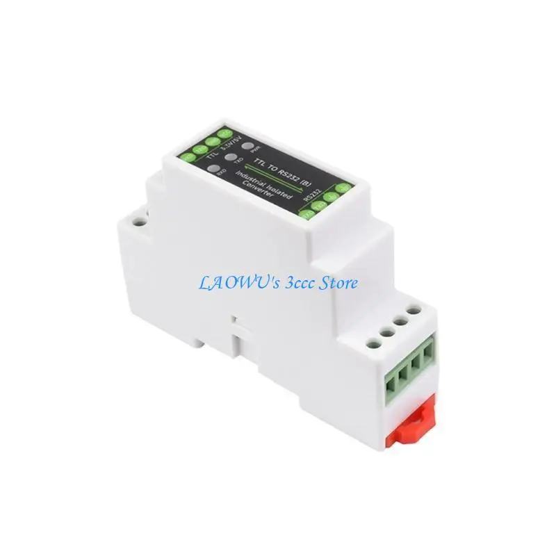 

Y8AD DIN-Rail TTL to RS232 Isolated Serial Converter Efficient Conversion Module for Industrial Automation