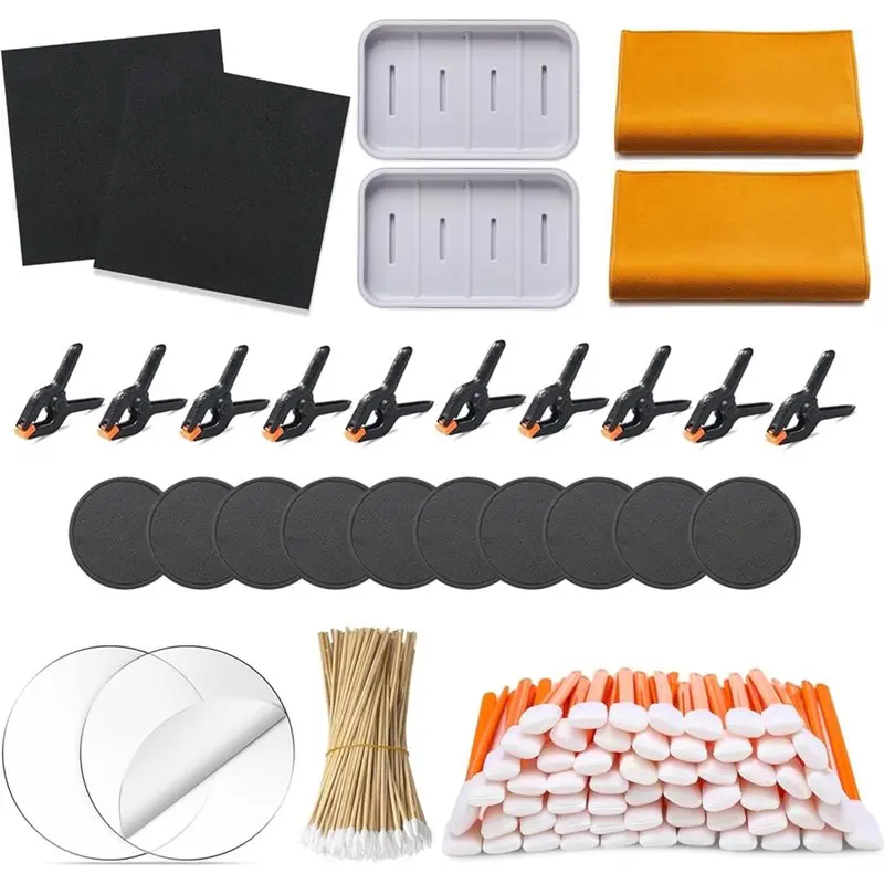 

B50C Scratch Repair Tool, Trading Card Cleaning Care Kit, Card Care Accessory Pack, Trade Card Flattening Kit