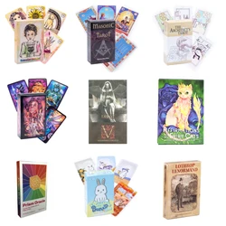 NEW watercolour Lenormand Oracle Deck cute girl watercolor painting Family Party Fun Tarot cards Board Game