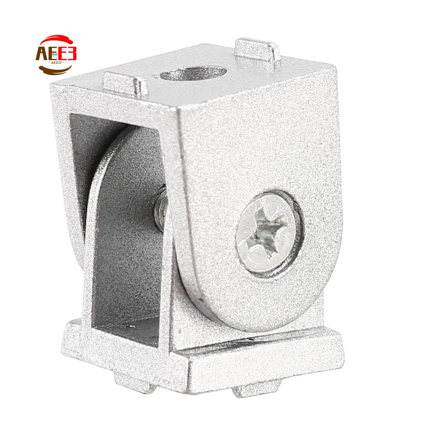AEE3-2Pcs/Lot  Alloy Flexible Pivot Joint Connector For Eu Standard Aluminum Extrusion Profile 2020