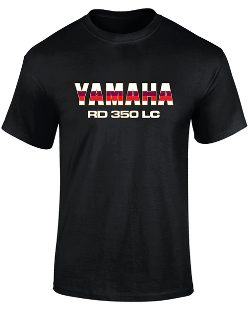 Yamaha RD350LC Classic Two-Stroke Motorcycle T-shirt Cotton Graphic Tee Men Women Summer Streetwear