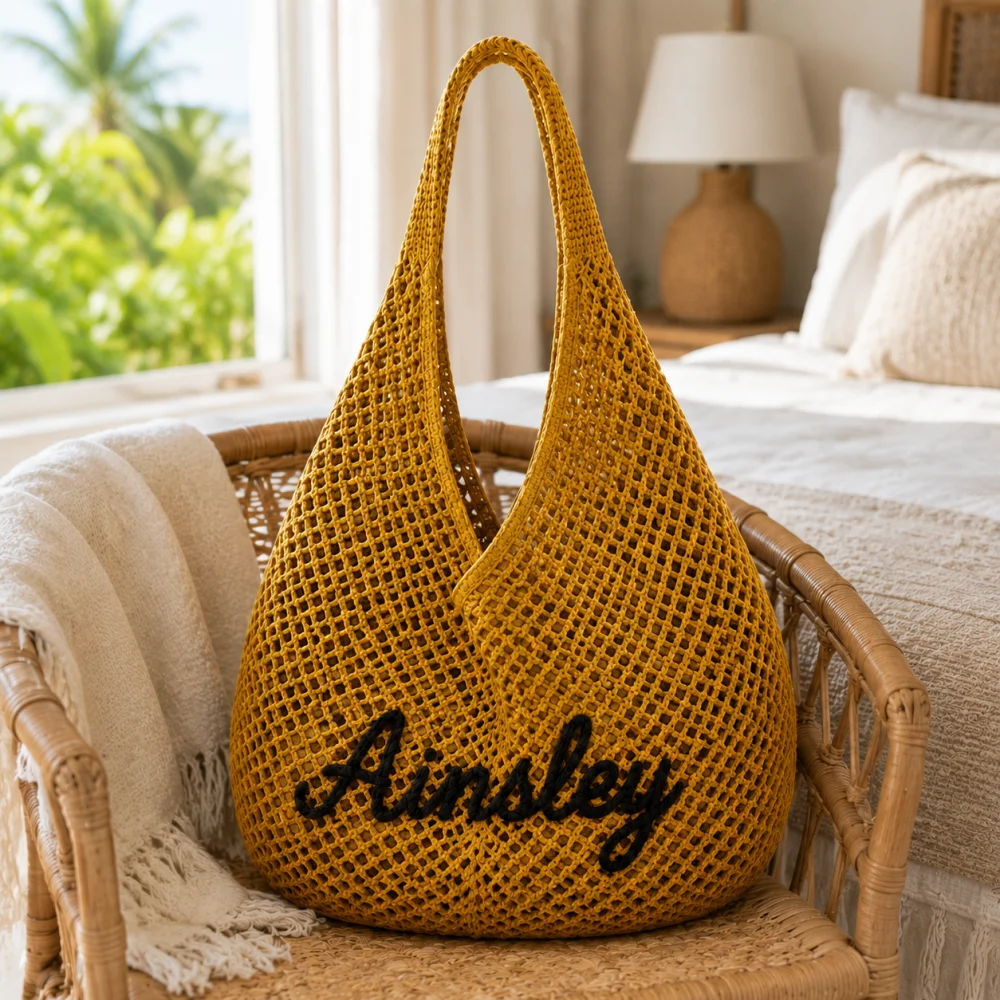 Personalized Name Rope Embroid - Women Bags Name review and price