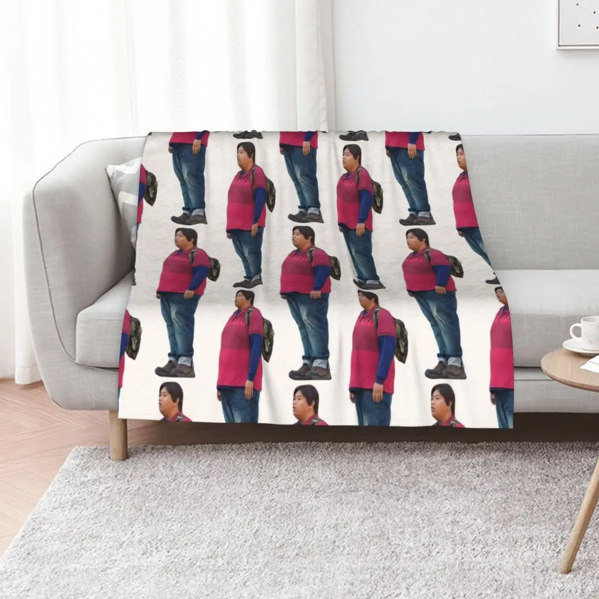 Ned Leeds Standing Throw Blanket Luxury Thicken wednesday For Baby Flannel for winter Multi-Purpose Blankets