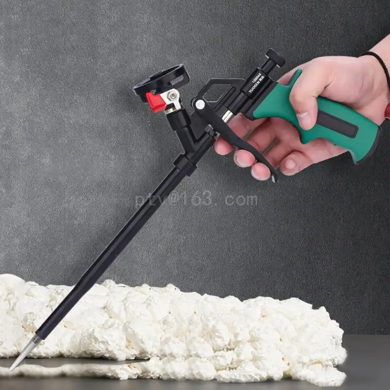 Foam Expanding SprayGun Foam GlueGun All Metal Polyurethane Foam Sealant Specias Manual Tool For House Renovation