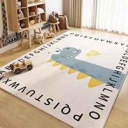 Home Cartoon Crawling Large Area Carpet Reading Area Children Play Carpets Washable Living Room Bedroom Animal Children Fun Rug