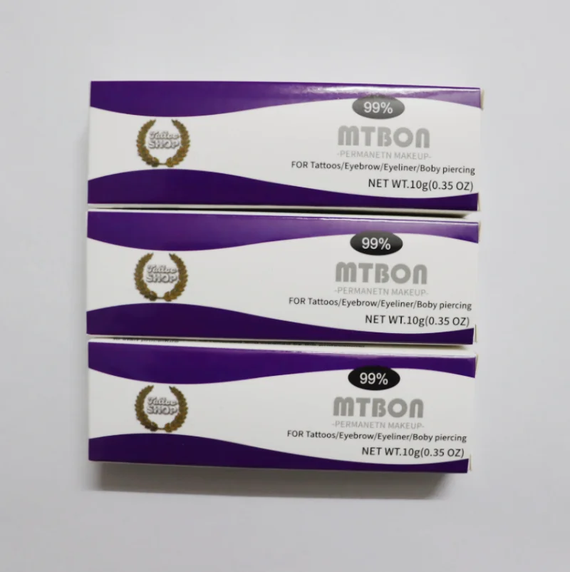 2024 وصول جديد MTBON 99% كريم الوشم قبل تجميل دائم Microblading الحاجب الشفاه 10 جرام #2