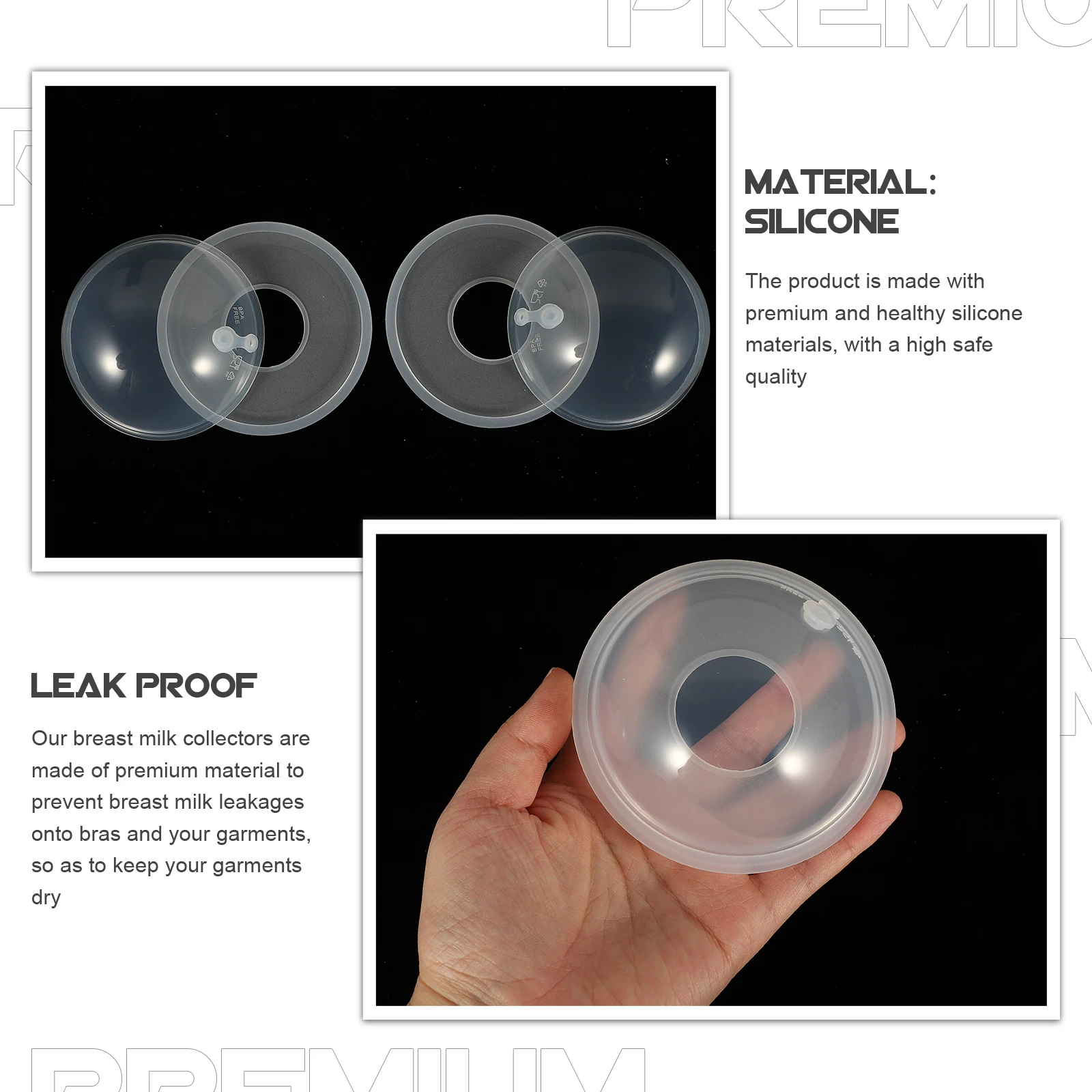 

2 шт. портативный силиконовый колостобуна для грудного молока, многоразовые инструменты, аксессуары для грудного вскармливания для мам, подарки