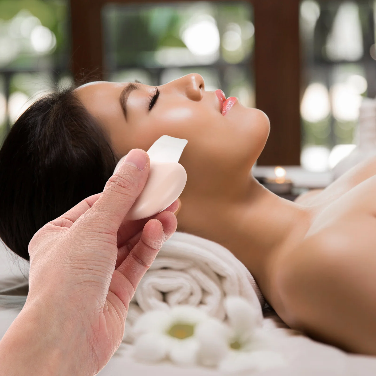 블랙헤드 스크레이퍼 도구 스테인레스 스틸 여드름 제거제 얼굴용 블랙헤드 추출 경량 휴대용 스킨케어 페이셜