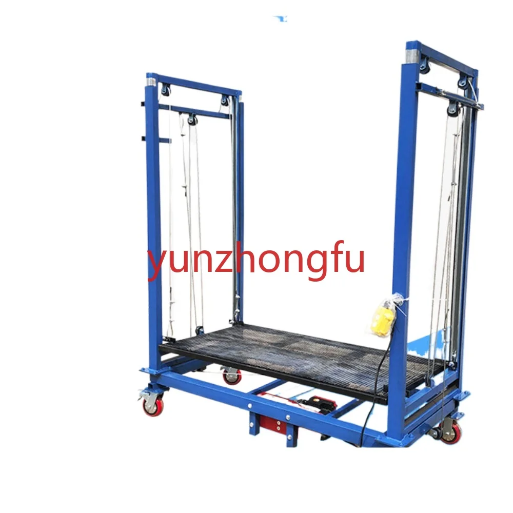 Climbing home decoration remote control lifting platform Electric scaffolding mobile folding multifunctional construction site