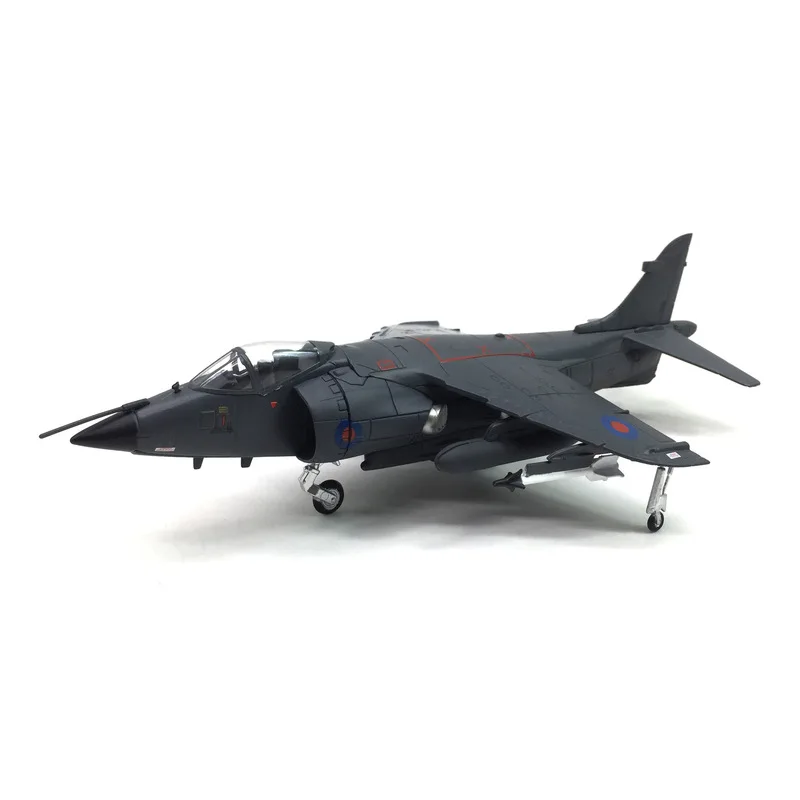 

1: 72 British Harrier Jet Vertical Lift Fighter Simulation Alloy Aircraft Model Finished Pendant