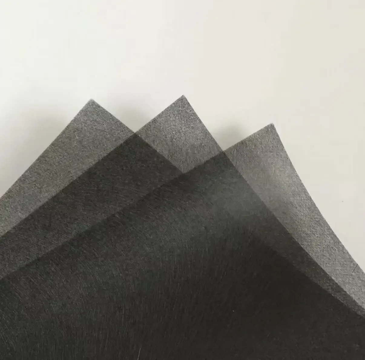 5gsm carbon fiber surface felt, hand pasted surface felt, reinforced surface felt, imported carbon wire anti-static
