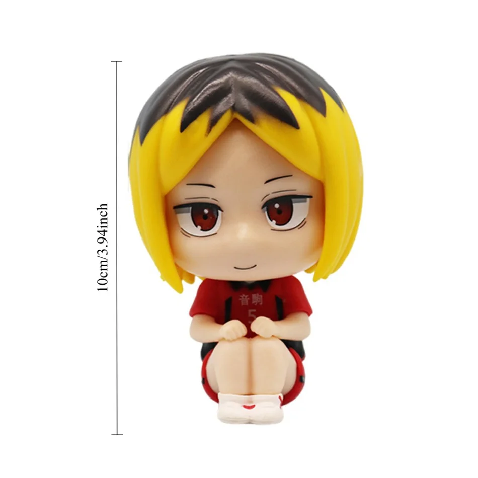 8,5-10cm Anime Haikyuu Figur Hinata Shoyo Tobio Kageyama 2er-Set Actionfigur Puppe Spielzeug Auto Kawaii Dekoration PVC-Modell Geschenk – Detail 3