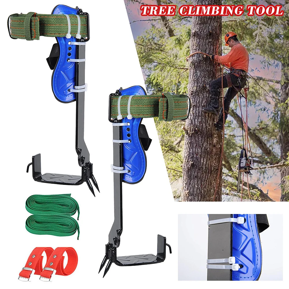 Mountaineering Spike Tree Climbing Spikes Load Capacity 150kg Maximum Tree Climbing Gear 2 Or 1 Claws For Tree Work Picking