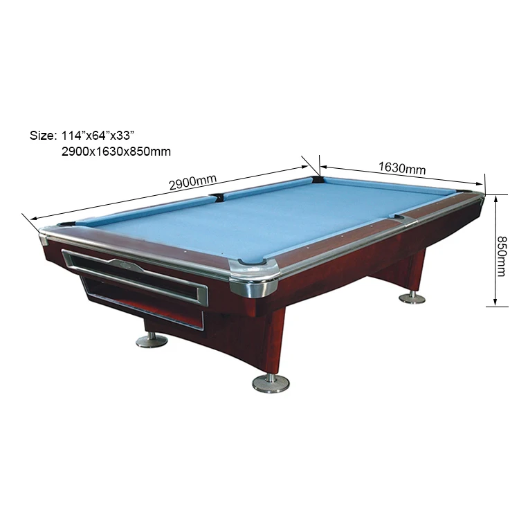 

Modern Billiards Table 9ft with Slates for Sale
