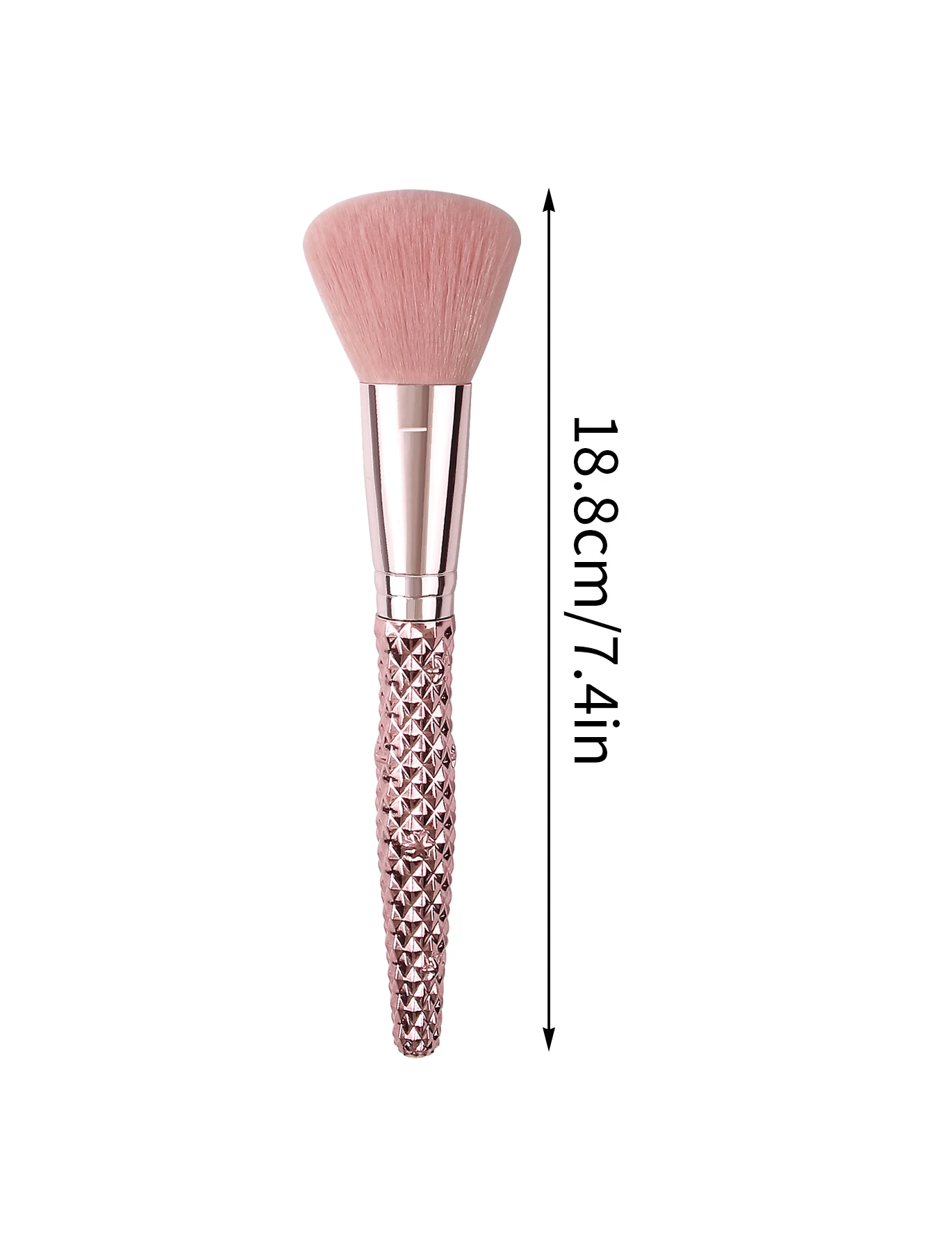 قطعة واحدة من فرشاة البودرة الرقيقة، أداة أحمر الخدود/الأساس/الإعداد الاصطناعية الناعمة، فرشاة مكياج للوجه خالية من الخطوط لجميع أنواع البشرة #6