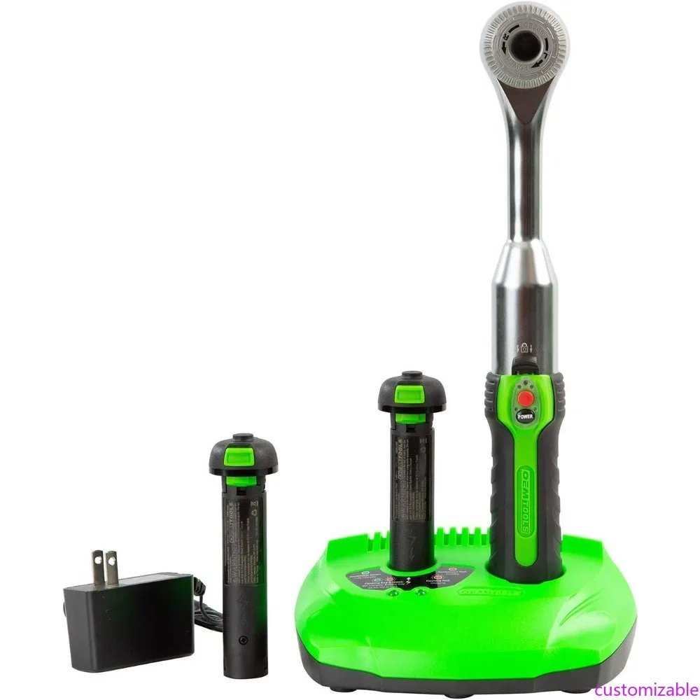 

Cordless 1/2 Inch Drive Power Ratchet by OEMTOOLS for Fastener Removal and Tightening, Rechargeable with Lithium-Ion Battery